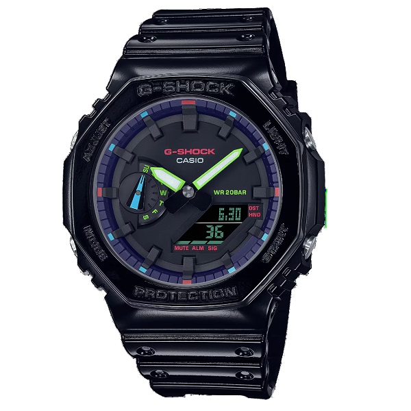 Reloj Casio Caballero G-Shock Ga-2100Rgb-1A