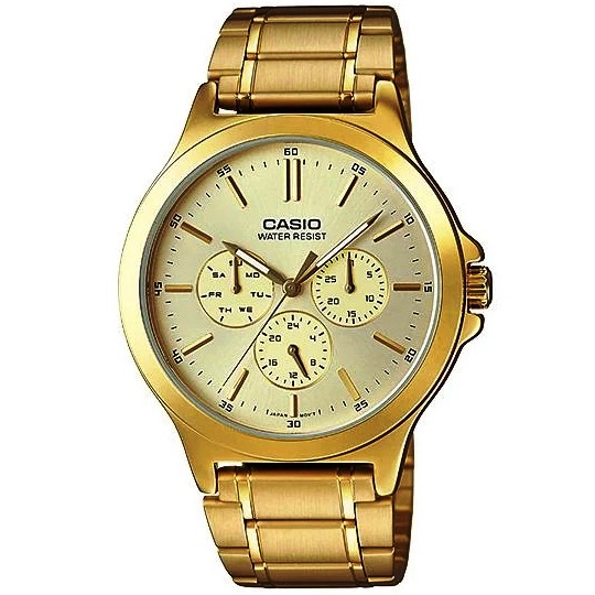 Reloj Casio Caballero Mtp-V300G-9A $$$