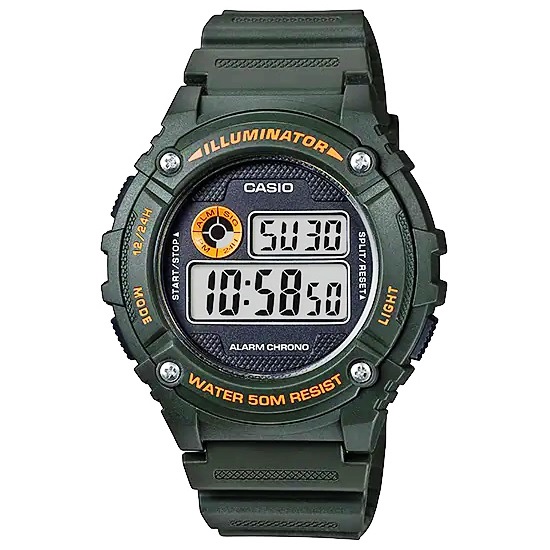 Reloj Casio Caballero W-216H-3Bv