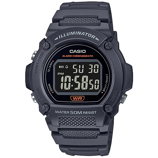 Reloj Casio Caballero W-219H-8B