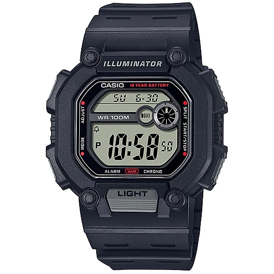 Reloj Casio Caballero W-737H-1A $