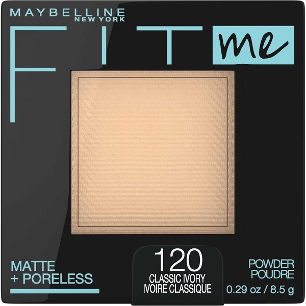 MAYBELLINE POLVO FIT ME MATTE 120 CLASSIC IVO