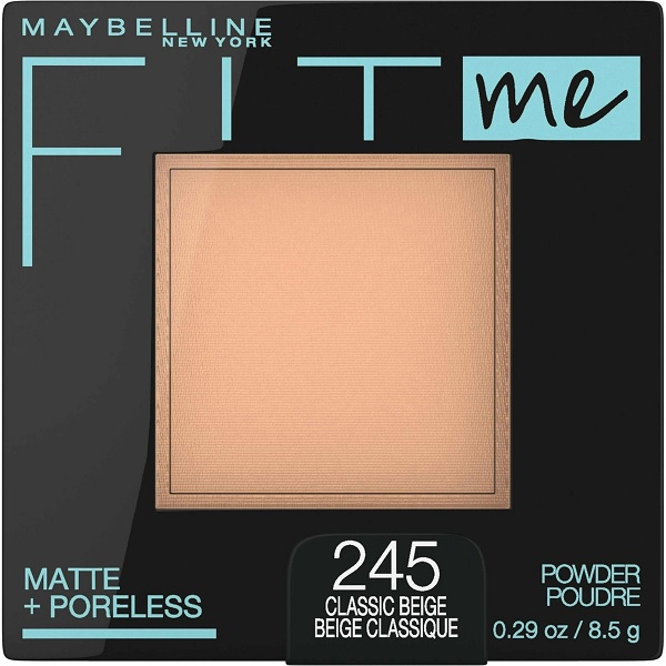 MAYBELLINE POLVO FIT ME MATTE 245 CLASSIC BEI