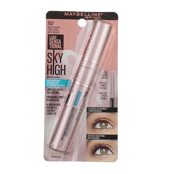 MAYBELLINE MASCARA SKY HIGH 802 VERY BLACK