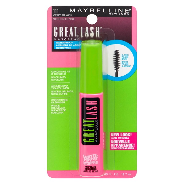 MAYBELLINE MASCARA GREAT LASH 111 VERY BLACK