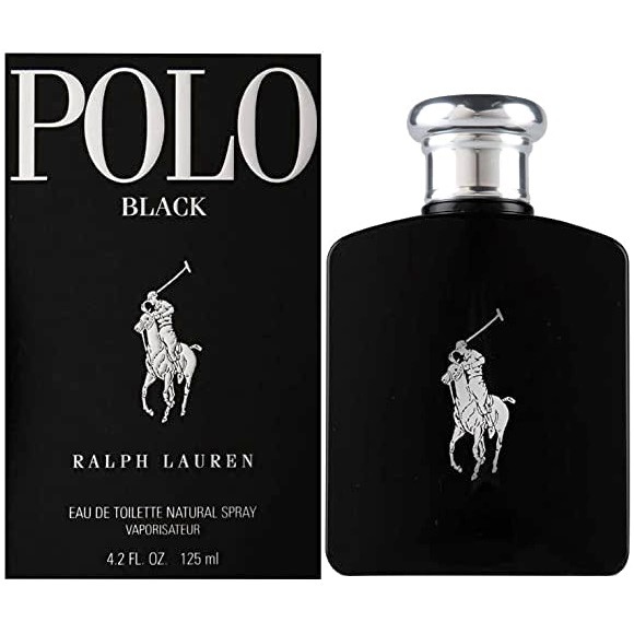 P RALPH LAUREN POLO BLACK M EDT 125 MLSP