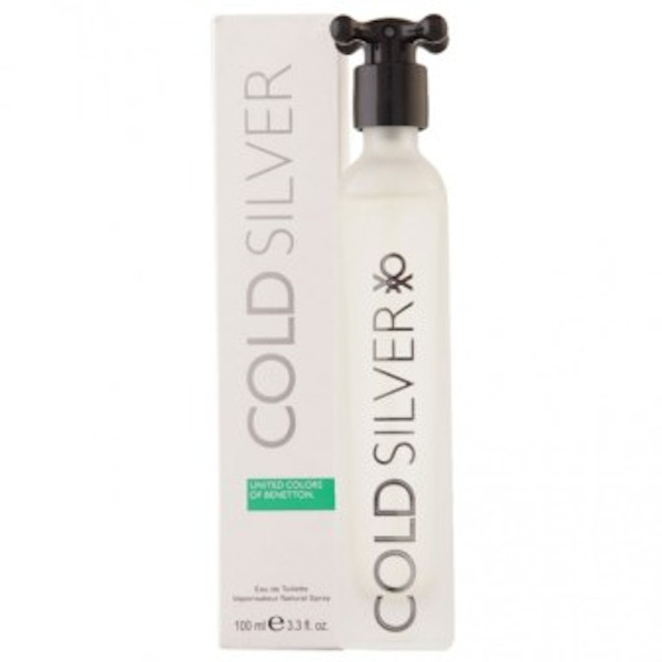 P Benetton Cold Silver M 3.4 Oz Hp3