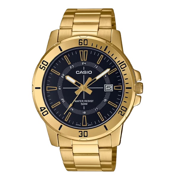 Reloj Casio Caballero Mtp-Vd01G-1C