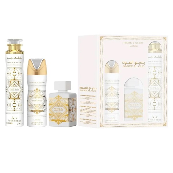 P Set Lattafa Honor & Glory 3 Pcs 100Mlsp