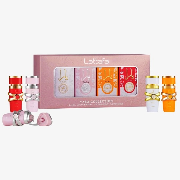 P Set Lattafa Yara Mini Collection 4Pcs 5Ml