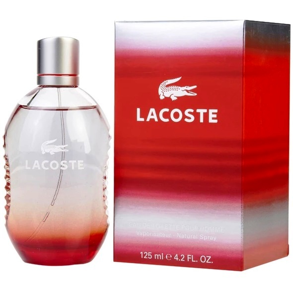 P LACOSTE RED M EDT 125 MLSP