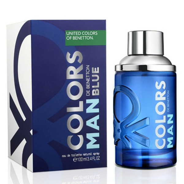 P Benetton Colors Blue Men Edt Sp 100Mlsp