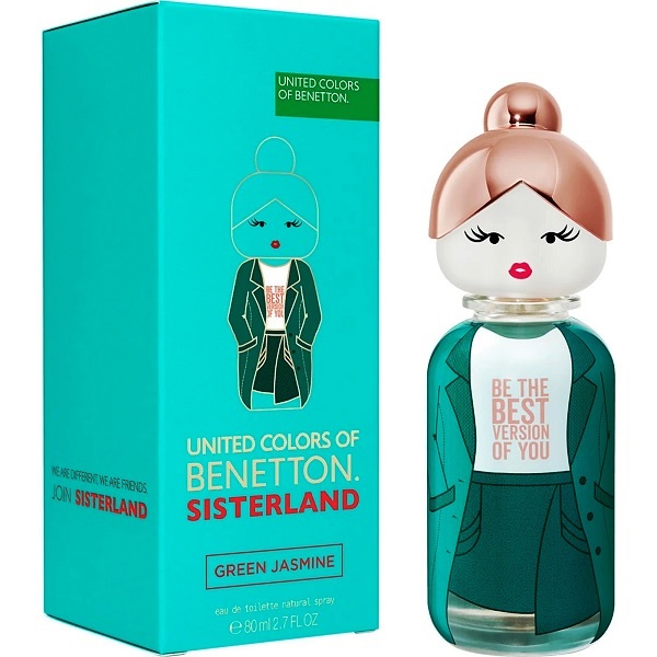 P Benetton Sisterland Green Jasmine W 80Ml