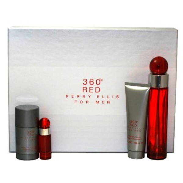 P Set Perry Ellis 360 Red M 100 Mlsp 4 Pcs