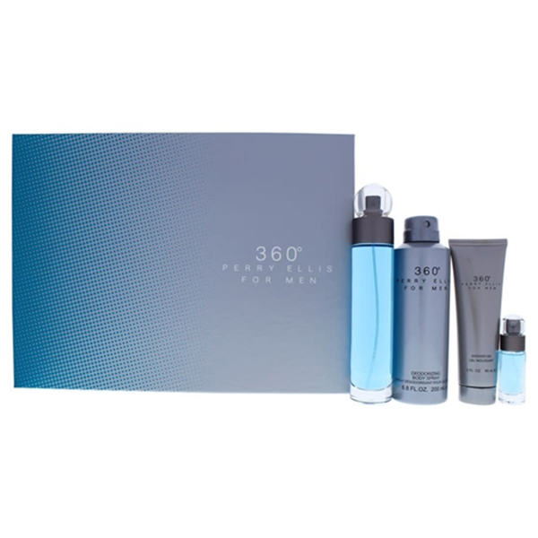 P SET PERRY ELLIS 360 M 100 MLSP 4 PCS
