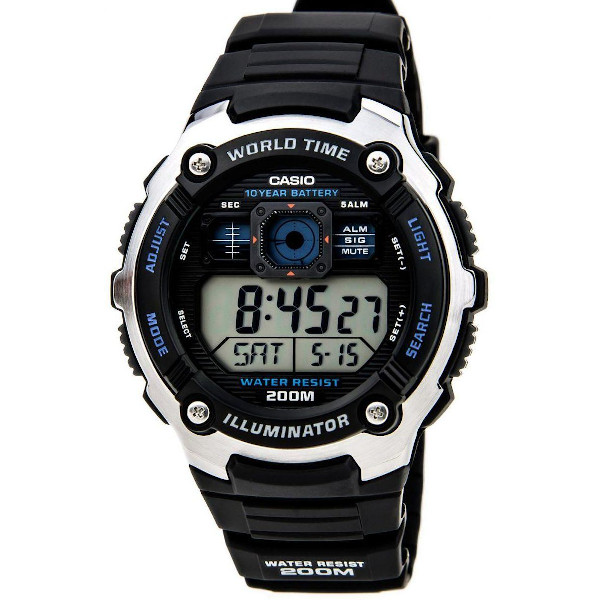 Reloj Casio Caballero Digital Ae-2000W-1Av$