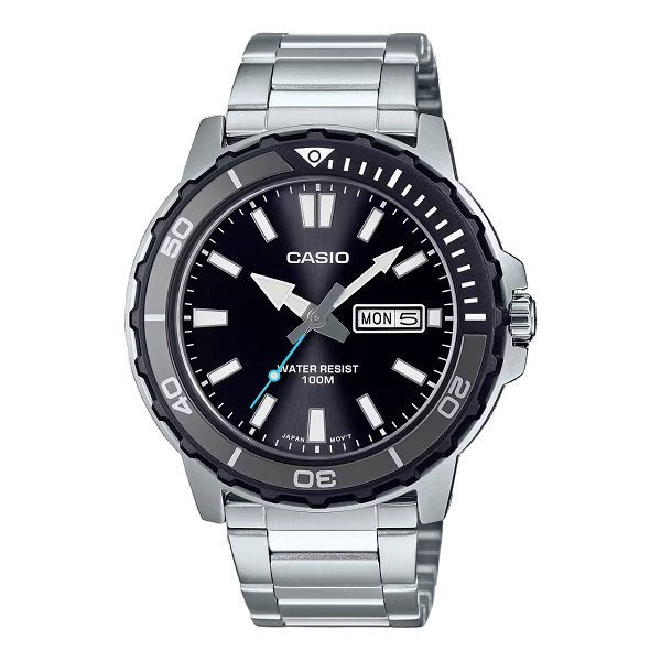 RELOJ CASIO CABALLERO MTD-125D-1A3