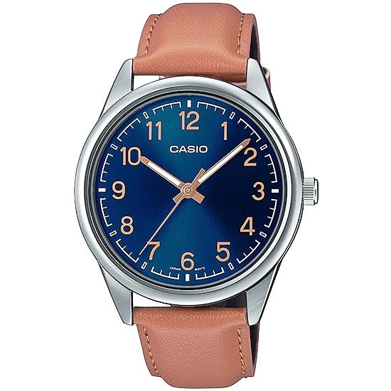 RELOJ CASIO CABALLERO MTP-V005L-2B4