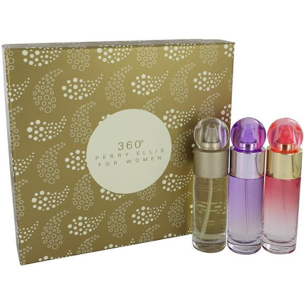 P Set Perry Ellis 360 Edt W 3 X 30 Ml