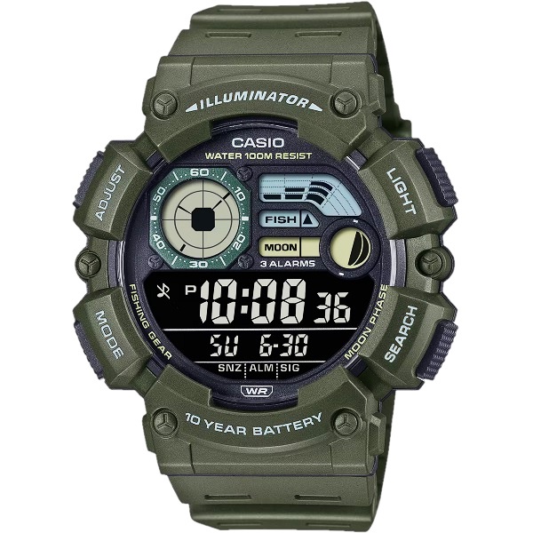 Reloj Casio Caballero Ws-1500H-3B